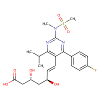 Structure of Rosuvastatin