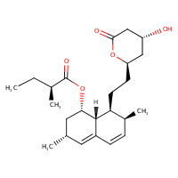 Structure of Lovastatin