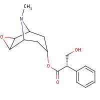 Structure of scopolamine