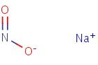 Structure of sodium nitrite