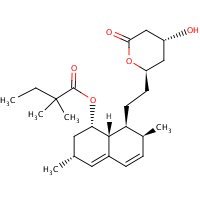 Structure of Simvastatin