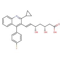 Structure of Pitavastatin